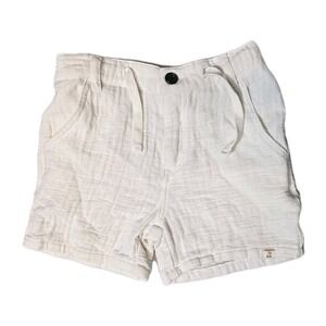Me & Henry Boys  White Shorts 4-5 Years  Drawstrings Gauze
